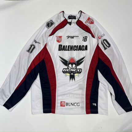 Balenciaga mesh ice hockey jersey