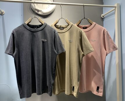 Fendi fried sand washed T-shirt