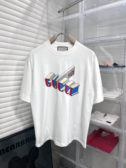 Gucci 3D 1921 printed short-sleeved T-shirt