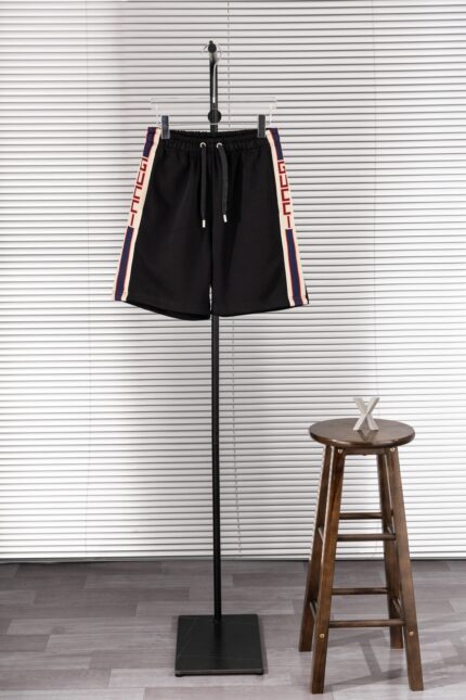Gucci Classic Side Letter Web Shorts