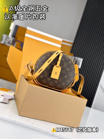 Louis Vuitton bolte chapeau souple handbag（22.5x20x8cm）For more styles contact us